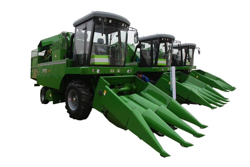 Three-row Self-propelled Corn Harvester
