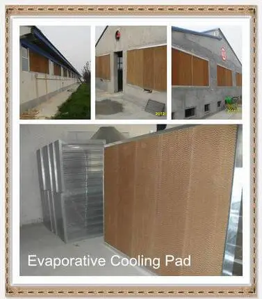 evaporative cooling pad application